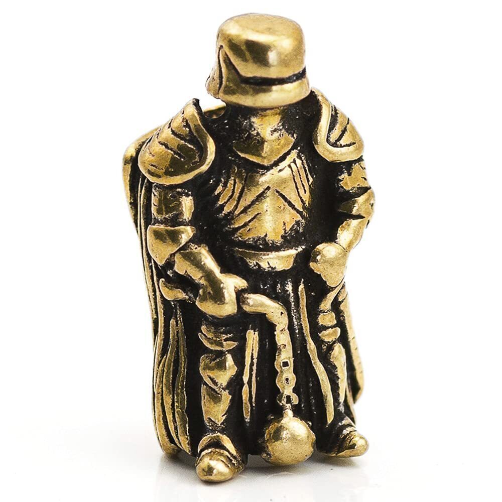 2813 Paracord Hand Made Beads - Antique Golden Accessory Charms for Pendant